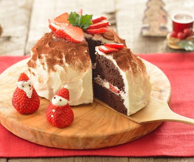 料理写真　クリスマスケーキ